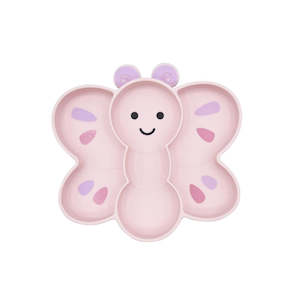 Divided Silicone Suction Plate - Butterfly