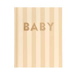 Fox & Fallow- Baby Book- Coffee Stripe
