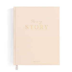 Fox & Fallow- My Story Memoir Journal- Cream