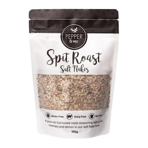 Pepper Me: Spit Roast Salt Flakes