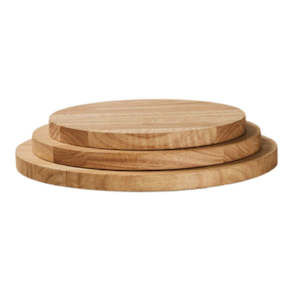 Citta Design: Citta - Round Chopping Board - Natural