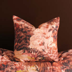 Bianca Lorenne - Cushion Floresta - Merlot