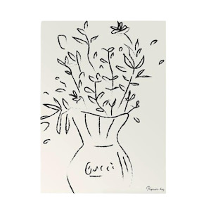 Papier HQ- Gucci Flowers Print