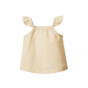 Nature Baby - Petal Top - Golden Stripe