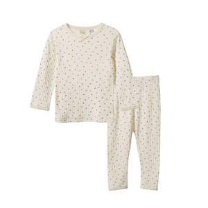 Childrens Clothing Sale: Nature Baby - 2Pc Long Sleeve Pyjamas - Aster Floral Print