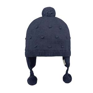 Toshi - Earmuff Beanie - Popcorn - Ink