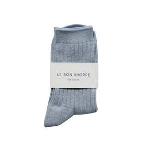 Socks: Le Bon Shoppe Socks - Her Lurex Socks - Morning Mist