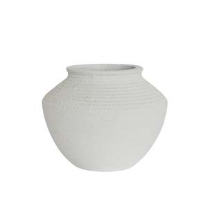 CC Interiors - Anthea Large Urn - Santorini White