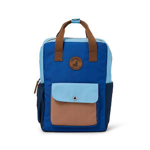 Crywolf Pretty Brave: Crywolf - Mini Backpack - Deep Sea Colourblock