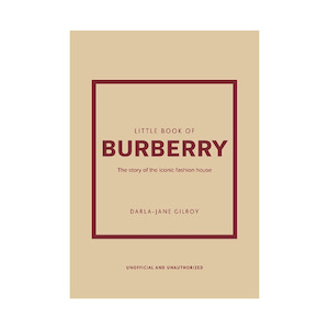 Fashion Lifestyle Books: Little Book Of Burberry