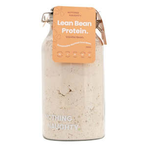 Breakfast: Nothing Naughty - Lean Bean Protein 500g Jar - Vanilla Bean