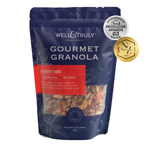 Breakfast: Macadamia Gold Gourmet Raspberry Road - 350g