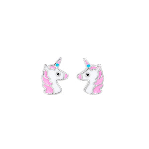 Silver Linings: Kids Earrings - Unicorn