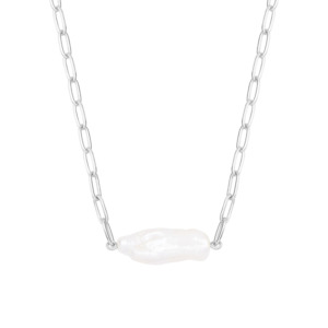 Silver Linings: Serene Necklace- Silver