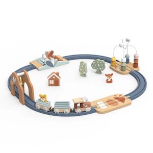Wooden Toys: Speedy Monkey - Train Circuit Track