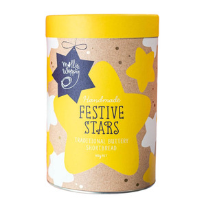 Snacks: Festive Stars Large Cylinder