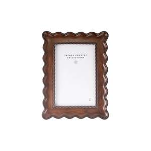 Chestnut Wavy Photoframe 4x6