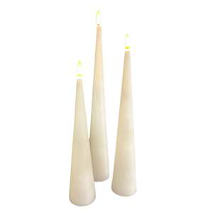 Seed Lights: Cone Candle - 25cm - White