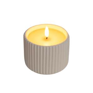 White Cement Candle - 7cm