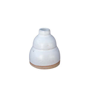 Homeware: Biddy Pots - Bubble Bud Vase - Matte White