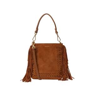 Saben - Coco Mini Bag - Tan Suede + Fringe