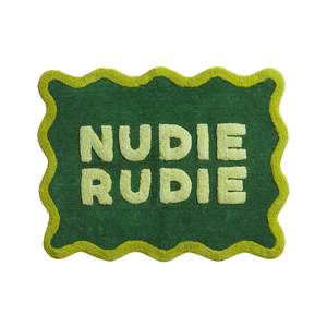 Sage x Clare - Amalie Nudie Rudie Bath Mat - Kelp