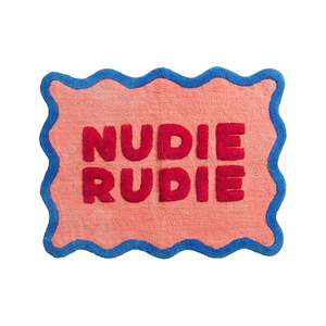 Sage x Clare - Amalie Nudie Rudie Bath Mat - Hibiscus