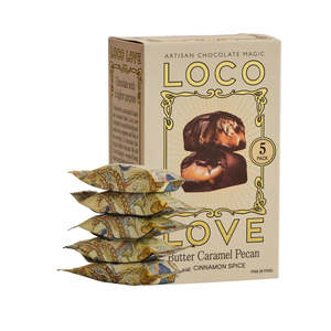 Confectionery Chocolate: Loco Love - 5 Pack - Butter Caramel Pecan