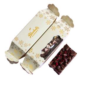 Confectionery Chocolate: Bluebells Cakery - Dark Choc Rocky Road - Cracker