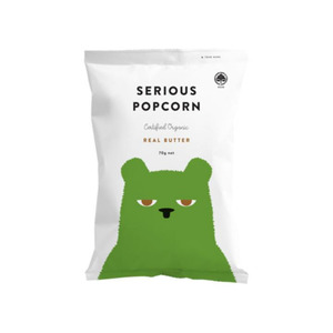 Confectionery Chocolate: Serious Popcorn - Real Butter