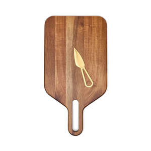 For Him Edit: Here's How - The Garth Cheese Board & Knife Set