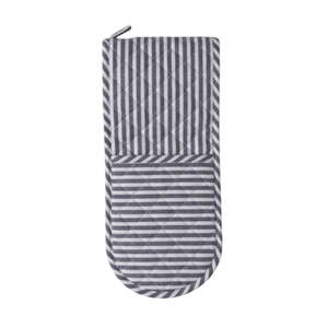Classic Stripe Double Oven Glove - Navy/White