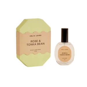 Celia Loves - Room Spray - Rose + Tonka Bean