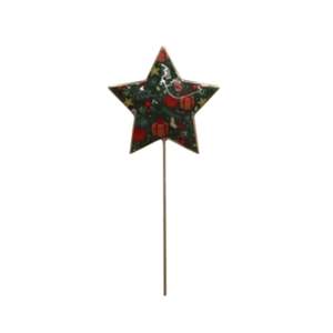 Floral Star on Stick