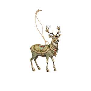 Margo Embellished Hanging Deer