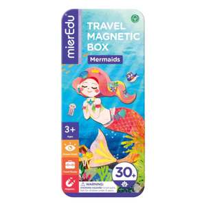 Puzzles Games: Travel Magnetic Puzzle Box - Mermaids