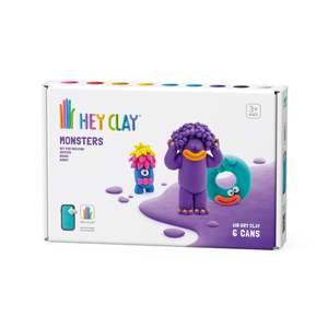 Toys: Hey Clay - Monsters (Hipster, Bigwig, Donut) 6 Cans