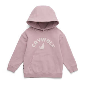 Children Clothing: Crywolf - Chill Hoodie - Dusty Mauve