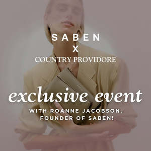 Sale: SABEN X Country Providore Event