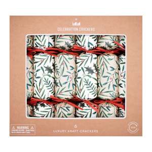 Gift Ideas: Rustic Foliage - 13in Christmas Cracker - 6pcs