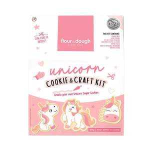Flour & Dough - Unicorn Cookie & Craft Kit