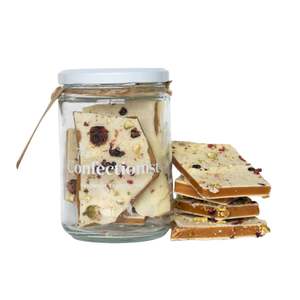 Confectionery Chocolate: The Confectionist - White Chocolate & Summer BerriesToffee 200g