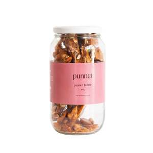 Confectionery Chocolate: Punnet - Peanut Brittle - PINK