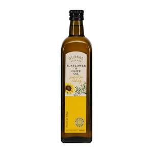 Condiments Sauces: Global Village Sunflower & Olive Oil 750g