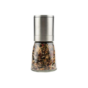 Pepper Me: Pepper On Me Filled Grinder - Stainless Steel