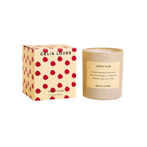 Home Fragrance: Celia Loves - Candle - Forest Plum 80HR