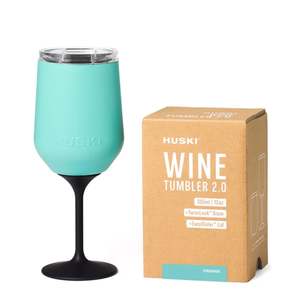 Homeware: Huski Wine Tumbler 2.0 - Turquoise