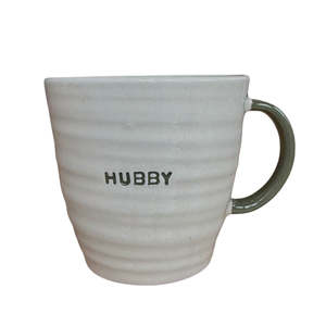 Brogan Handmade Pottery - Mug - Olive Hubby