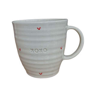 Brogan Handmade Pottery - Mug -Hearts XOXO