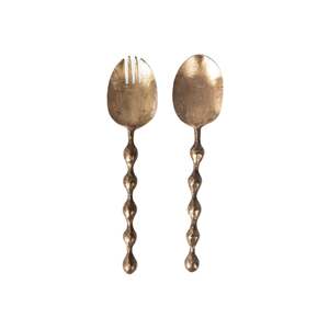 Kitchenware: French County Bobble Forged Salad Servers